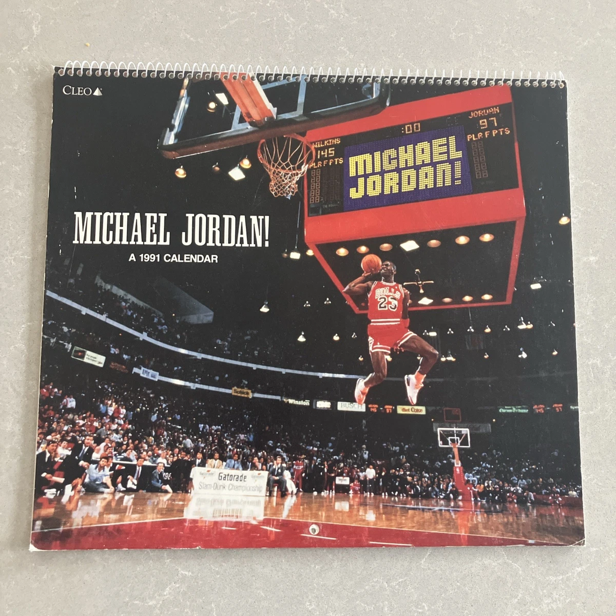 Michael Jordan Calendar Indiana OTHER Vintage Sports Memorabilia
