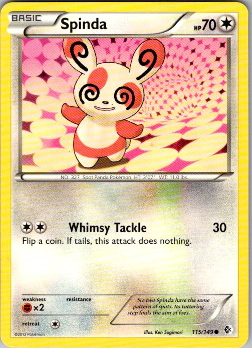 Spinda Normal Common Boundaries Crossed 115/149 LP