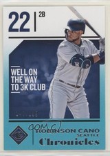 2018 Panini Chronicles Teal 47/199 Robinson Cano #14 ly9