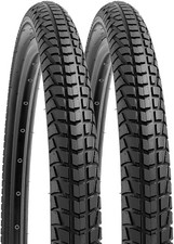 YUNSCM 2-PCS 26" Bike Tires 26 x 1.95 53-559 Compatible with 26x1.95, Black