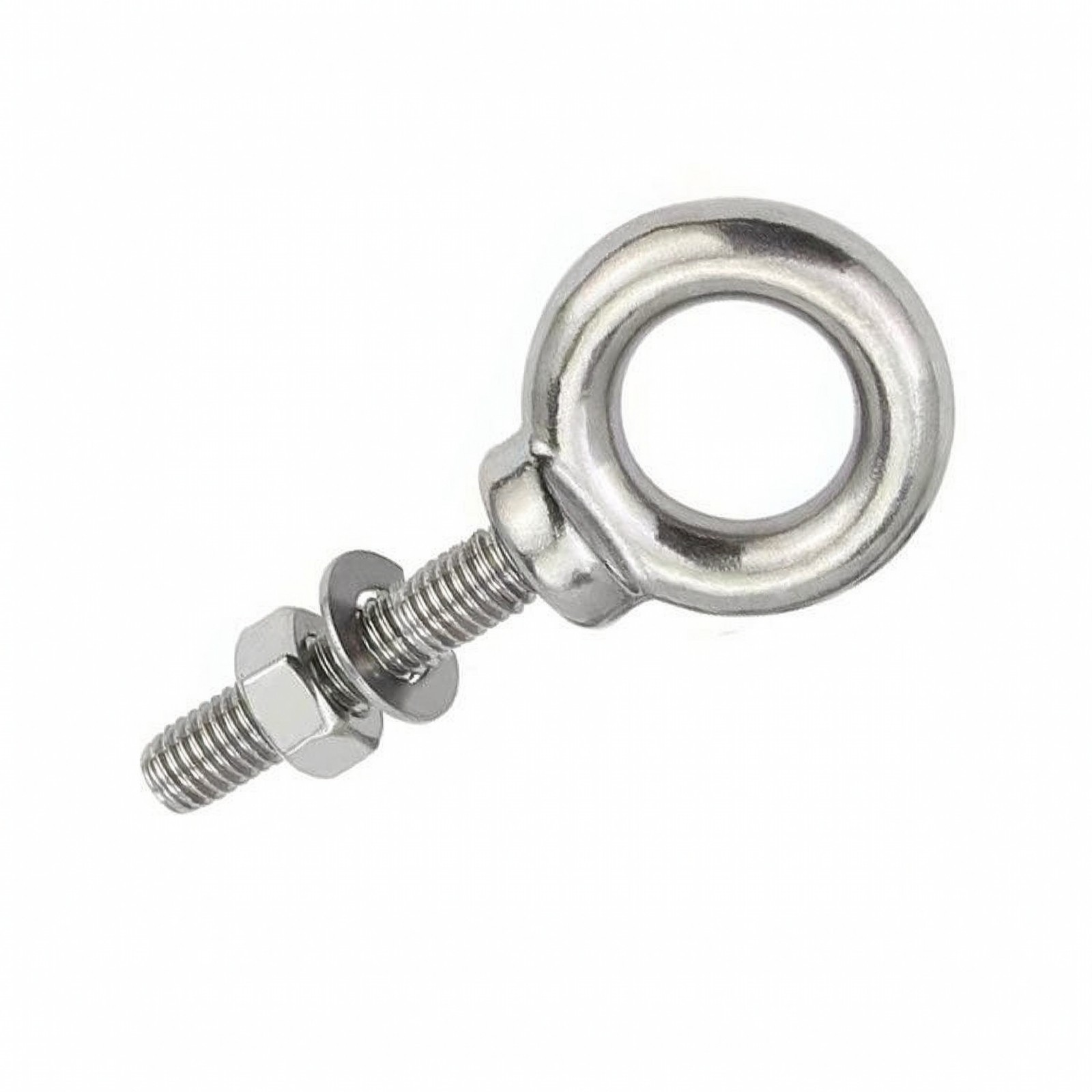 Fixing Loop with Threaded Bolt Rust-resistantRust Hardware Heavy-Duty