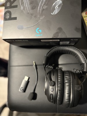 Logitech G PRO X Wireless Lightspeed Gaming Headset with G933 USB Receiver Black