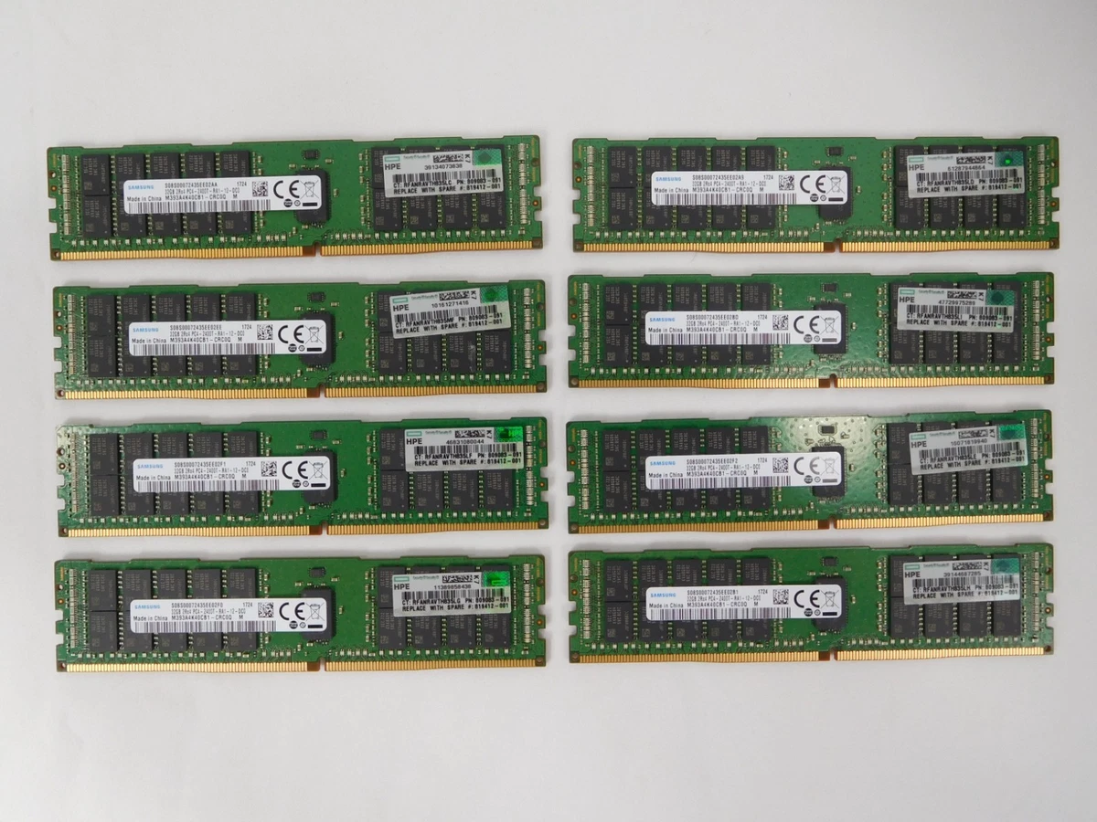 PC4-19200 (DDR4-2400) Bus Speed Server RAM 32 GB Capacity per