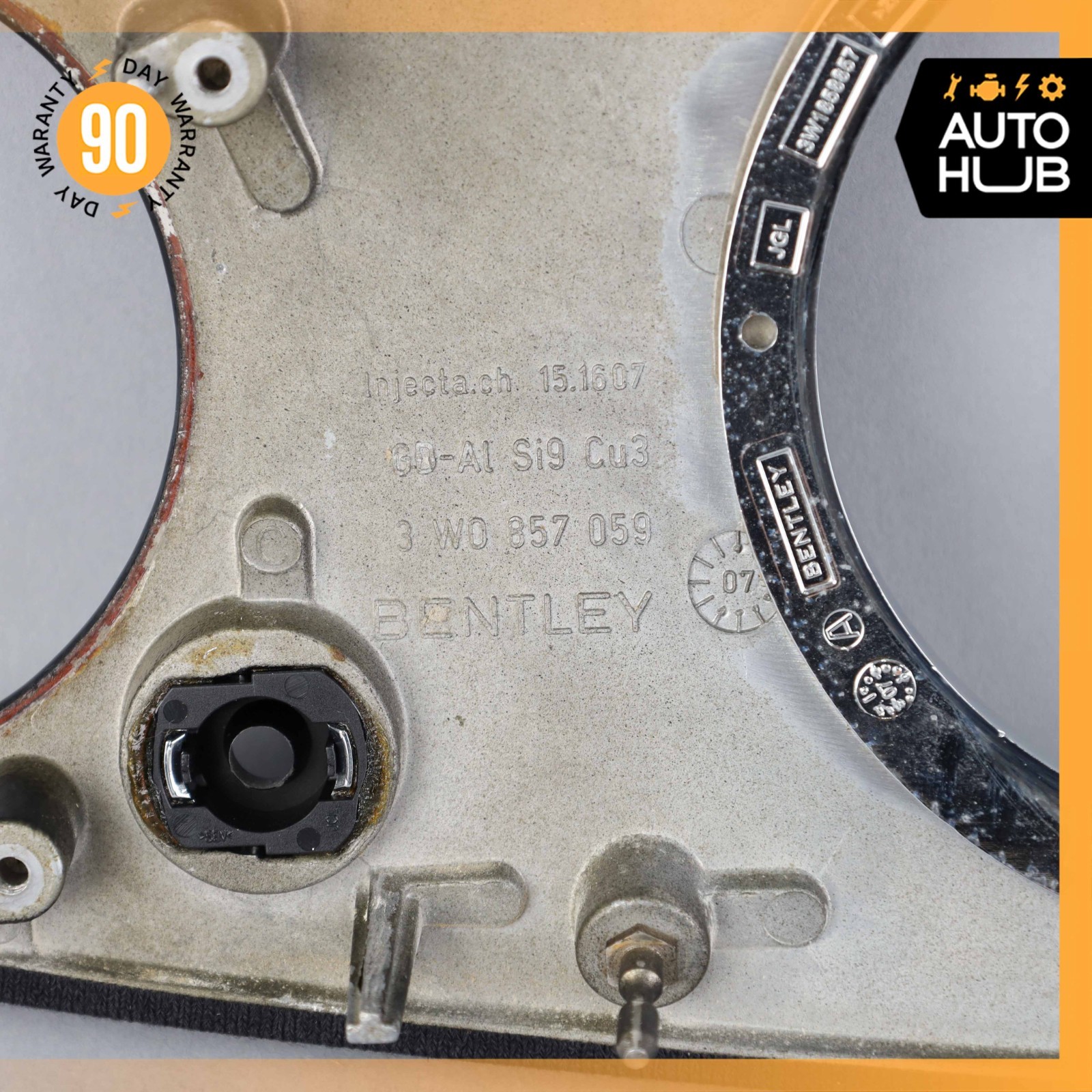 03-13 Bentley Continental GTC GT Dash Panel Speedometer Bezel Trim OEM 19k
