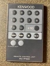 KENWOOD RC-P100 Audio Remote Control - Works - No battery