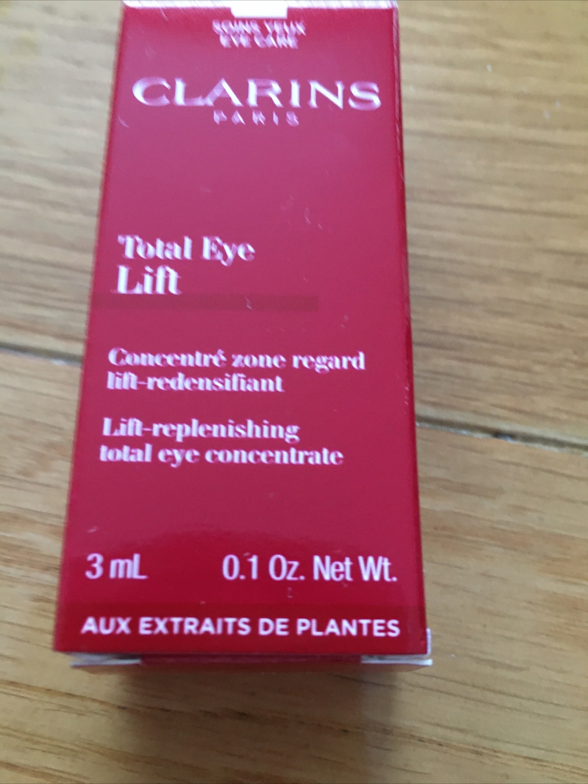 reviews clarins total eye lift
