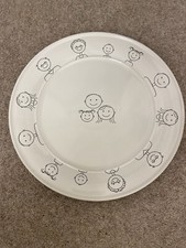 Large 12 Inch Sharing Plate Cake Platter Serving Dish Family and Friends