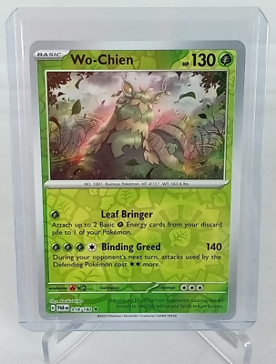 wo chien pokemon card value Pokemon - Scarlet & Violet - Paradox Rift - Wo-Chien main image 0
