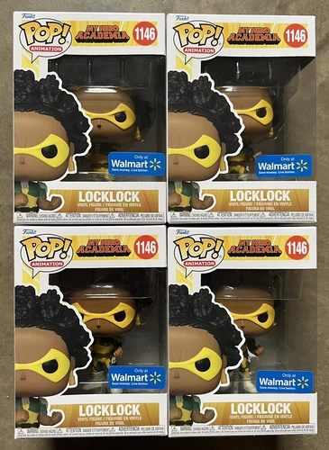Funko Pop! Animation My Hero Academia LOCKLOCK 1146 Walmart Excl.  W/protector 4