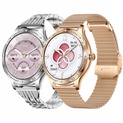 Women Girls Smart Watch Sleep Monitor Bluetooth Smartwatch for Android iOS Phone - Picture 2 of 17
