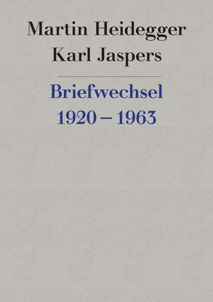 Briefwechsel 1920-1963