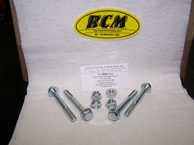 New 4 Flanged Fasteners Kit 1971-80 TM125 TM250 RM100 RM125 01550-08707