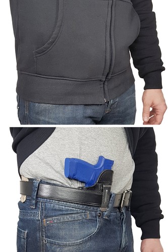 IWB 11 Leder Revolver Holster für Smith & Wesson 31/34 / 36/38 / Chiefs Special - Bild 6 von 7