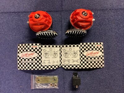 Gear Head Enterprises G006-627 Type R 12 Volt Automotive Horn Set