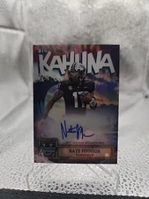 2024 Bowman Chrome U Nate Johnson Auto Big Kahuna Case Hit Vanderbilt #BL-NJ