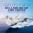 Rc Plane For Water Land & Air Aircraft 3Ch Remote With 2 Batteries 2.4Ghz Blue B