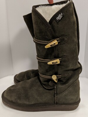 EMU Wool Hip Button A Australia Hi Sheep Triple Toggle Boots 