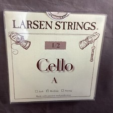 FULL SET OF LARSEN CELLO STRINGS ONE HALF SIZE 1/2