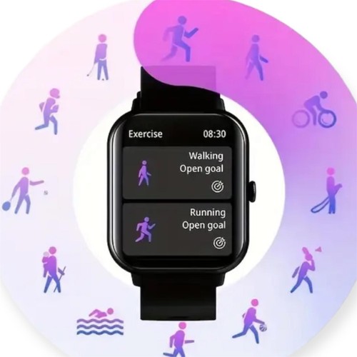 Smart Watch with Wireless Call/Dial, Multi-Sports Mode, Multiple App Reminders - Picture 5 of 9