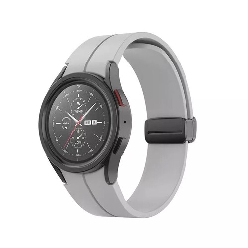Magnetic Silicone Band Strap For Samsung Galaxy Watch 6 5 4 40mm 44mm 45mm 47mm - Picture 45 of 45