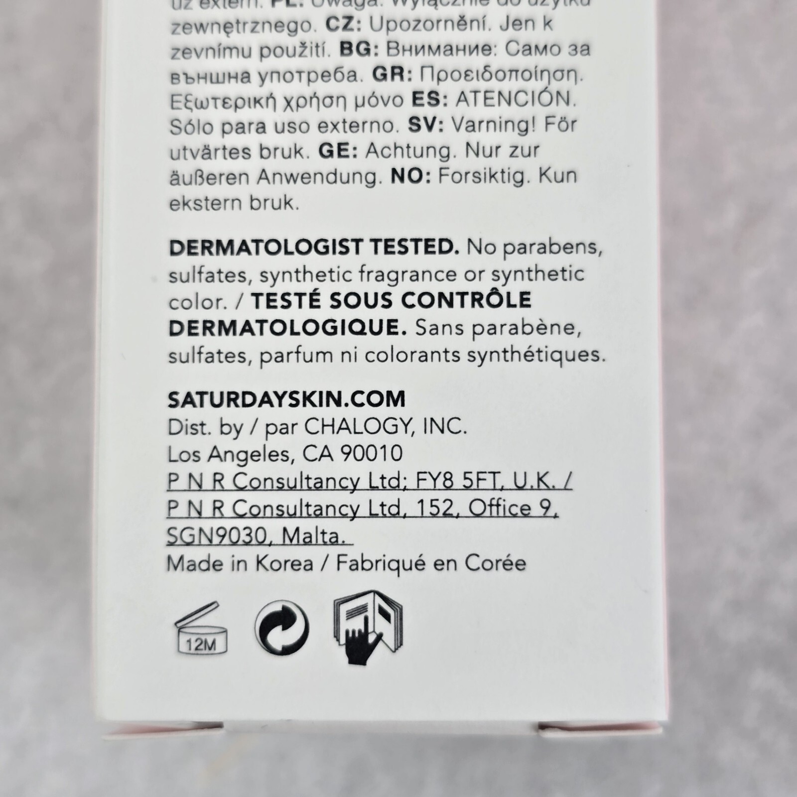 SATURDAY SKIN Scalp + Hair Strengthening Peptide Treatment 80 ml 2.7oz Full Size