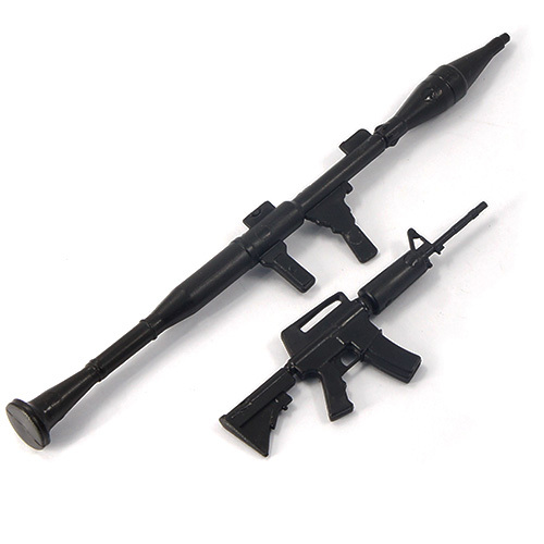 Rifle & Rocket launcher body accessory for 1:10 RC may suit Axial Wraith - Picture 1 of 3