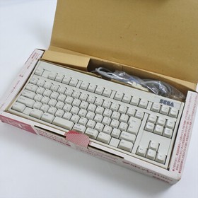 Sega Saturn HSS-0129 Keyboard with Habitat II 2 Boxed 0705