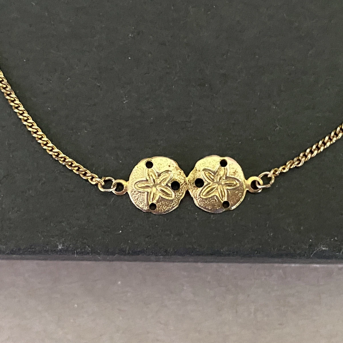 Sand dollar store ankle bracelet