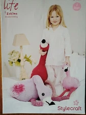 FLAMINGOS - 3 x knitting designs - Stylecraft pattern 9163 