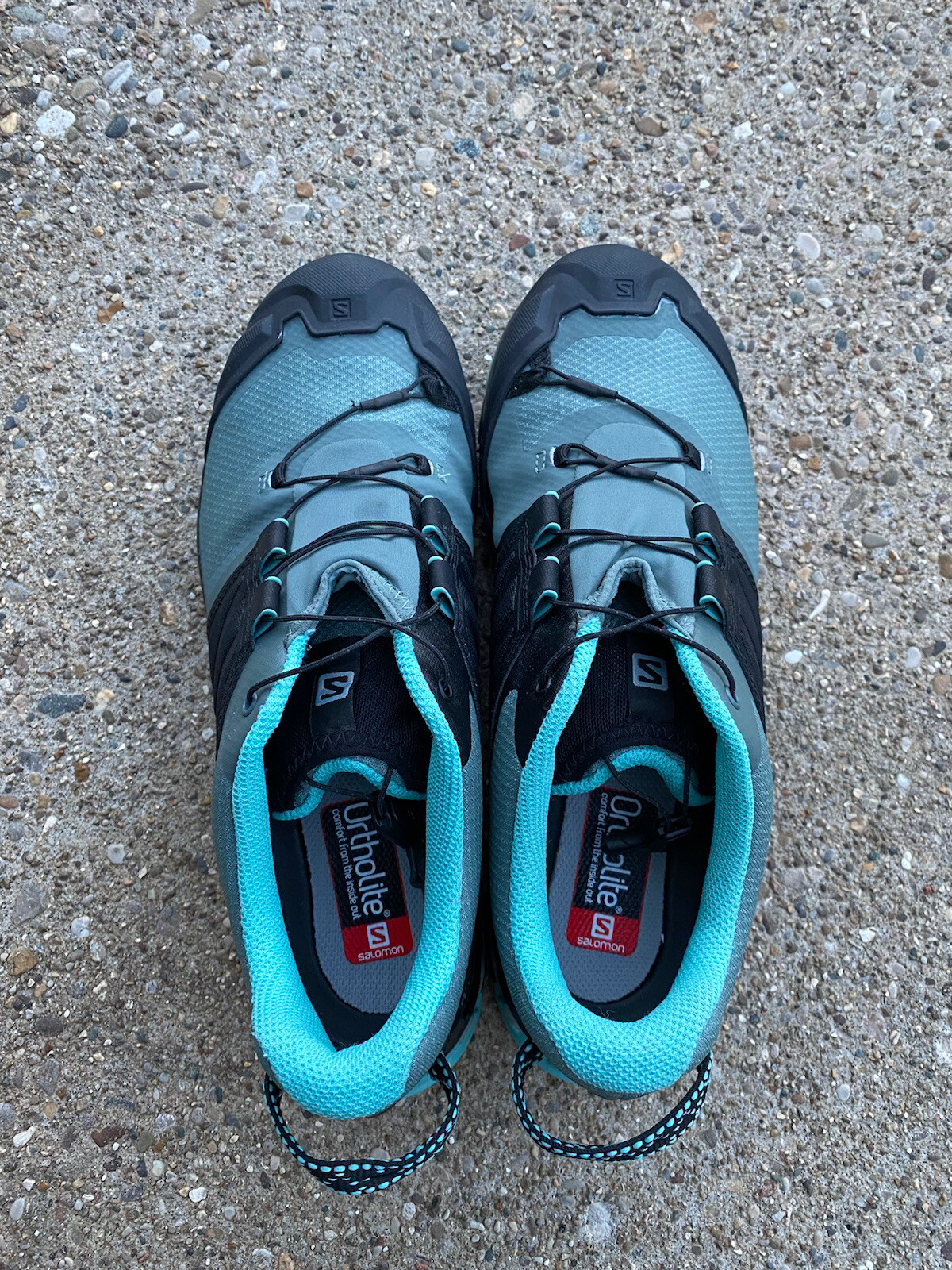 Scarpa da trekking Salomon XA Wild G.TX donna taglia 9 verde balsamo nero Meadowbrook