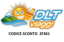 CODICE AMICO DLT VIAGGI --- 2F361 BUONO SCONTO CODICE SCONTO DLTVIAGGI