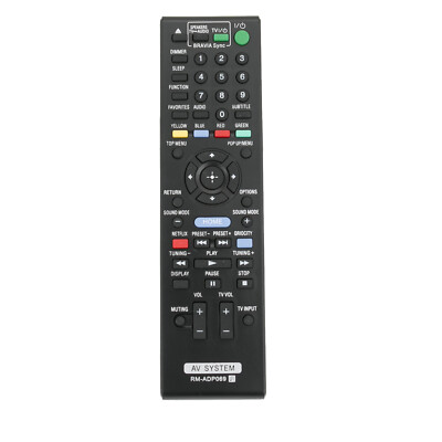 RM-ADP069 Fernbedienung fur Sony AV-System ersetzen HBD-E580 BDV-L600 BDV-E280