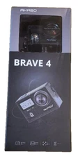 AKASO Brave 4 4K30fps 20MP WiFi Action Camera with Mini Selfie Stick Tripod