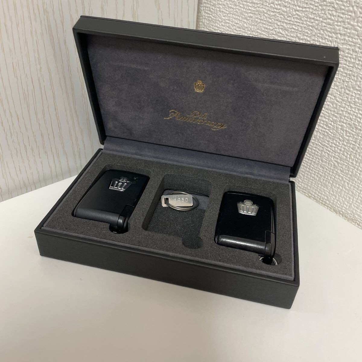 TOYOTA CROWN 50th Anniversary SMART Key 3 button w/ Key box RARE