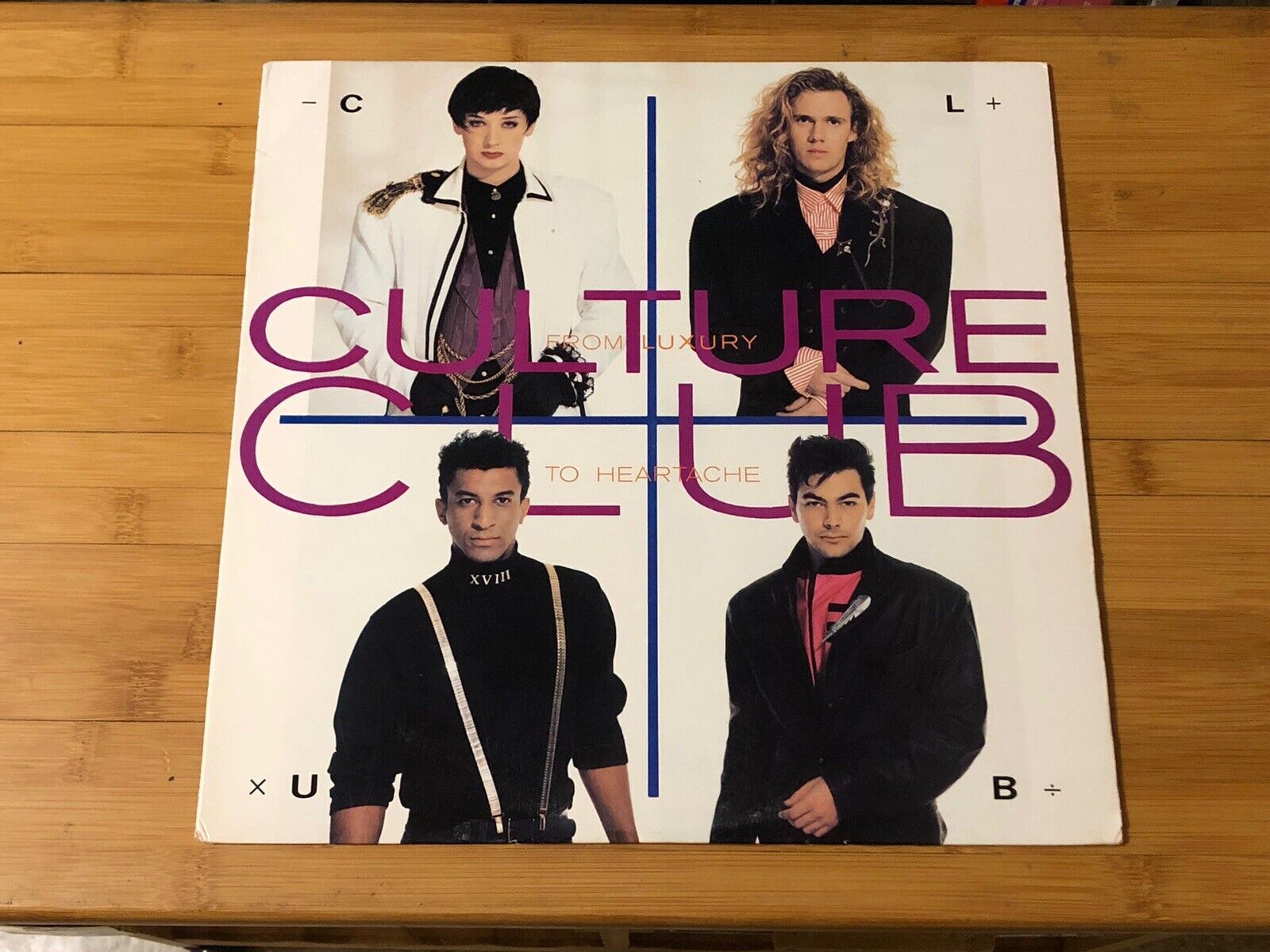 Culture Club From Luxury To Heartache Vinyl Record Album LP Original 1986 NM+