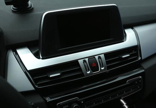 For BMW 2 Series Touring 2015-2019 Matte Silver Central Control Navigation Trim - Bild 7 von 8