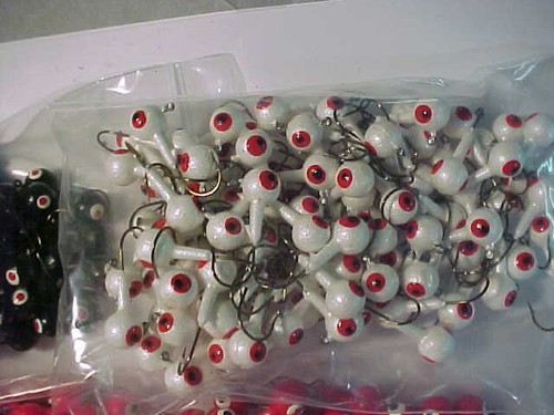 25 NUEVOS CABEZALES DE PLANTILLA WALLEYE FLOTANTES TALLA 1/4. 2 SURTIDO DE PLANTILLAS DE PESCA OZ - Imagen 3 de 6
