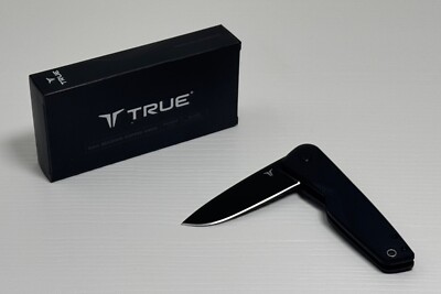True Ball Bearing Flipper Knife with 3'' Drop Point Blade