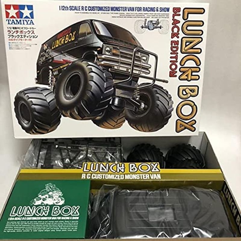 Tamiya Lunch Box 1/12スケール RCモンスターバン 1/12 SCALE R/C CUSTOMIZED MONSTER VAN FOR RACING & SHOW