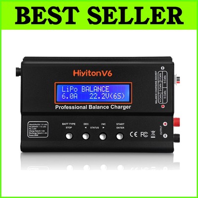Reliable Lipo Charger with Multi-Connector Support & Enhanced Safety Standards