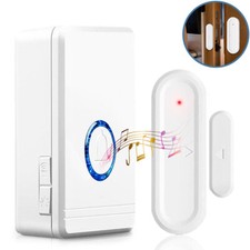 Wireless Door Open Chime Sensor Bell 48 Melod...