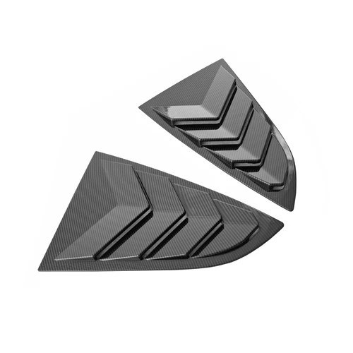 For Toyota GR86 Subaru BRZ 2022-2025 ABS Carbon Fiber Rear Window Louver Covers - Foto 7 di 7