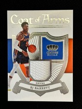 2022-23 Crown Royale RJ Barrett Coat Of Arms Relic #COARJB Knicks