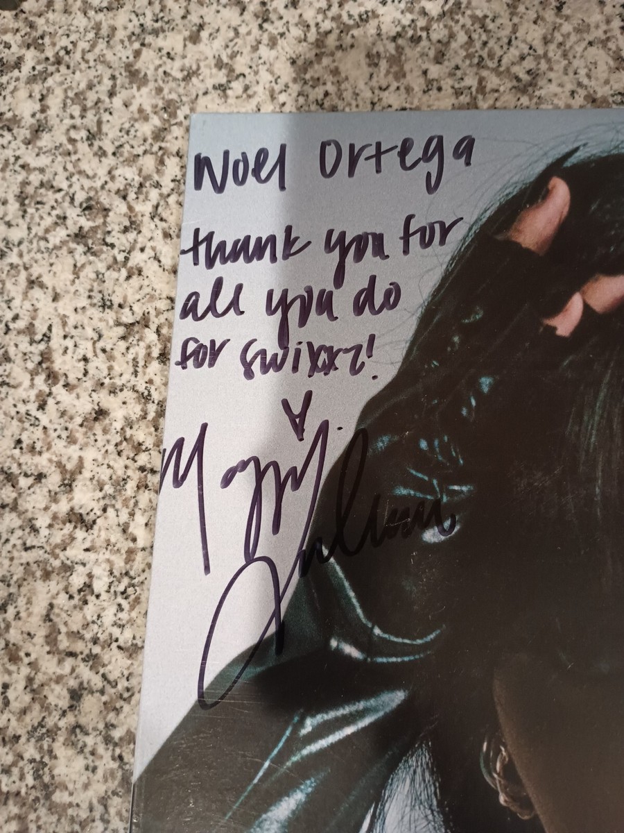 Paranoia NOD-Ⅱ Maggie Lindemann ~ Paranoia Signed Jacket Blue Vinyl LP