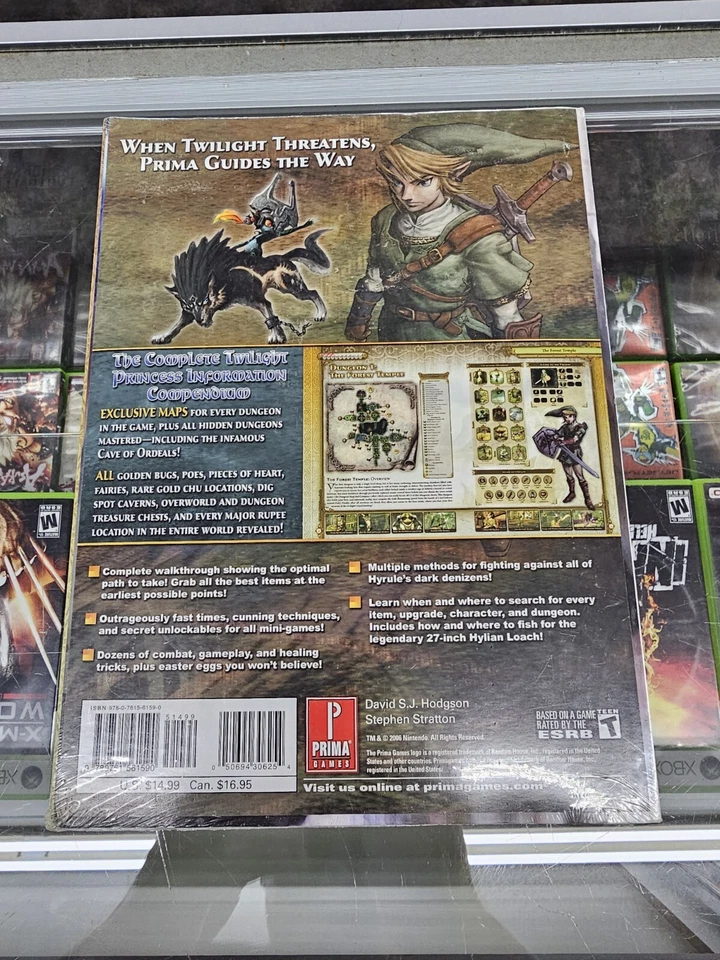 The Legend Of Zelda Premiere Wii Edition Guide Book 2006 Brand New - Image 2 of 4