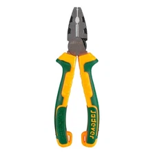 Jadever High Leverage Combination Pliers, 30% Labor Saving, Black Polished