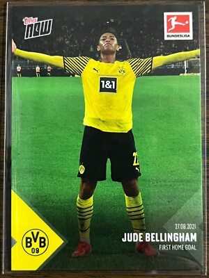 Topps Jude Bellingham ジュード ベリンガム 2022 Topps Bundesliga International Stars Dortmund Jude