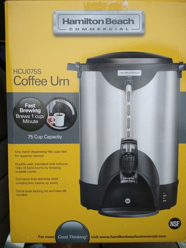 Hamilton Beach HCU075S 75 Cup Stainless 