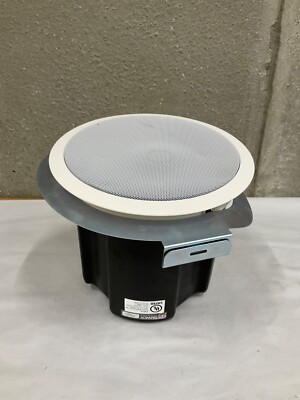 Tannoy CVS6 (White) 6'' Coaxial In-Ceiling Loudspeaker with Mounting Rails