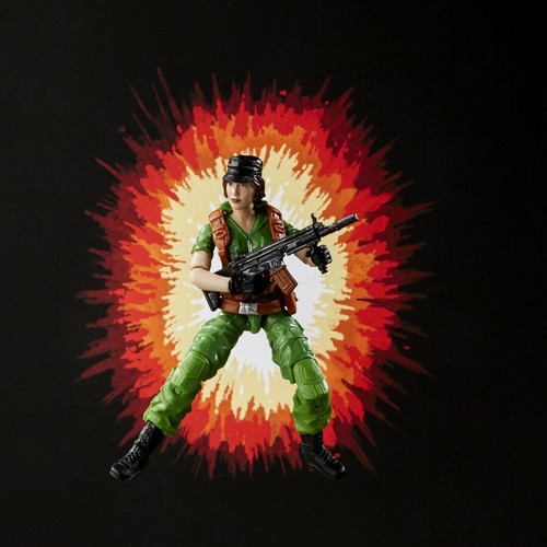 Gi Joe Retro Series Lady Jaye Action Figure 12 cm Hasbro - Picture 8 of 10